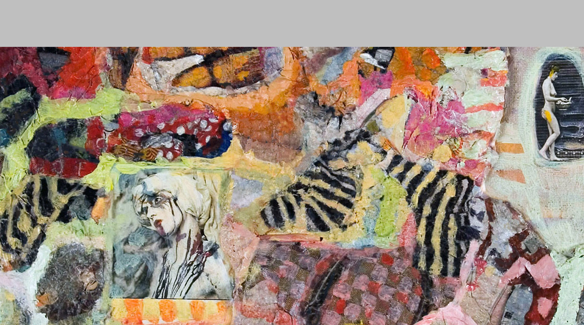 Detail of painting Pet Cemetery